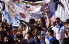 Fotos del chupinazo de fiestas de Berriozar