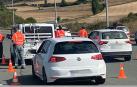 Control de tráfico de la Policía Foral