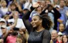 La tenista Serena Williams se despide del US Open