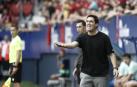 Andoni Iraola, en El Sadar