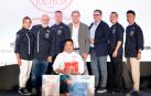 Steven Bosen Wu Zheng, tras recoger su premio del concurso nacional de sushi