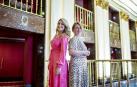 Sofía Esparza (izq.) y Maite Beaumont, en el Teatro de la Zarzuela de Madrid
