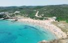 Imagen de la cala Mesquida, donde se encontraban los dos bañistas fallecidos