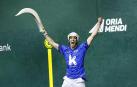 Javier Urriza celebra su triunfo en el Individual
