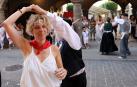 Fotos del festival de danzas de Rocamador de Sangüesa.