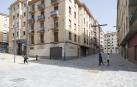 Las nuevas zonas peatonales, como la que se está desarrollando en la Milagrosa, serán eje central
