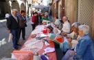Mercadillo y degustación el Día de la Pocha 2022 en Sangüesa