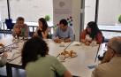 Rueda de prensa de representantes de la Red Navarra de Lucha contra la Pobreza y la Exclusión Social