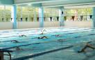 Imagen de la piscina climatizada del club Anaitasuna durante un cursillo.