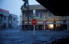 Inundaciones causadas por el huracán Ian en Fort Myers, Florida.
