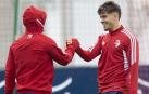 Abde se ha reincorporado a la disciplina rojilla tras jugar con la selección de Marruecos