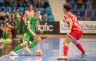 El ala argentino de Osasuna Magna Andrés Geraghty, único fichaje de la entidad navarra, debutó ante el Jimbee Cartagena