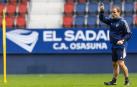 Jagoba Arrasate, este sábado en el estadio rojillo