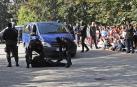 Vídeo con la detención de delincuentes en un coche