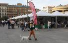 Ambiente, este viernes, tras la apertura de la Feria del Producto Local.