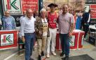 Iker Vicente, tras recibir la txapela de campeón de campeones