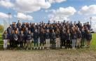 La Universidad de Navarra celebró una jornada de bienvenida para los alumnos del programa en el Polideportivo del centro académico.