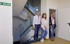 Javier Royo (psiquiatra), Carmen García de Eulate (psicóloga clínica) y Susana Fernández (enfermera salud mental), en el hospital de día