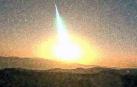 La bola de fuego, captada por el Observatorio de Calar Alto