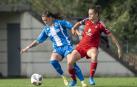 Instante del duelo entre Osasuna y Deportivo Femenino