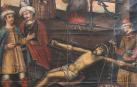 Lienzo del Cristo del Rescate de Valencia, mediados del siglo XVII. Palacio de los Marqueses de Huarte de Tudela
