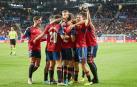 Fotos del Osasuna 1-0 Espanyol./