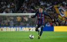 Gavi, en el partido de este jueves del Barcelona contra el Villarreal