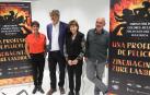 Desde la izda.: Sara Brun, Juanjo Rubio, Virginio Eraso y Arturo Cisneros