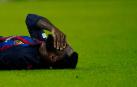 Kessié durante el partido contra el Bayern