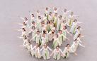 El coro femenino St. Stanislav Girl’s Choir Maribor de Eslovenia actúa hoy en Irurtzun.