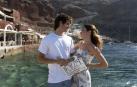 Álvaro Mel y Anna Castillo, en el rodaje en Grecia de 'Un cuento perfecto'