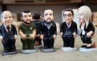 Feijóo, Zelenski, Lewandowski, Benzema y Meloni, entre los nuevos 'caganers' de este año