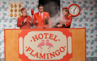 Humor y teatro gestual en 'Hotel Flamingo', esta tarde en Zizur Mayor.