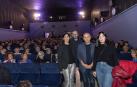 A: BLANCA ALDANONDO
F: 04/11/2022
P: DE IZDA. A DCHA.; MERCHE AÑON MONTON (CONCEJALA), JULIO MAZARICO SORIA (PRESIDENTE CINECLUB MUSKARIA), LUIS ALEGRE SAZ (COMISARIO FESTIVAL) Y LA DIRECTORA DE LA PELICULA, ALAUDA RUIZ DE AZUA
L: TUDELA
T: PRESENTACION DE LA PELICULA "CINCO LOBITOS" DE ALAUDA RUIZ DE AZUA. 22 EDICION DEL FESTIVAL DE CINE OPERA PRIMA