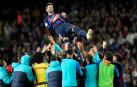 Gerard Piqué se despide del Camp Nou
