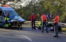 Uno de los accidentes este fin de semana