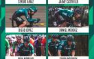 Los seis ciclistas que dejan el Kern Pharma
