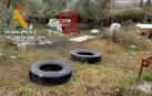 Material intervenido por la Guardia Civil