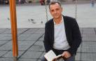 Joaquín Rodríguez, este viernes en la plaza de San Francisco de Pamplona