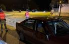 Agentes de Policía Foral, en el lugar del suceso