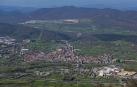 Panorámica de Alsasua, obtenida desde la Sierra de Urbasa