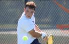 Iñaki Montes, en un torneo con la Universidad de Virginia