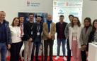 Representantes de empresas navarras junto a Manuel Ledesma Sánchez, consejero económico y comercial de la Oficina Económica y Comercial de España en Düsseldorf (en el centro de marrón) y su equip