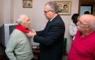 Maya visita a Pedro Samanes Mateo para felicitarle en el día en el que cumple 100 años