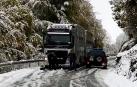 Vídeo de nevadas en el Alto de Mezkiritz