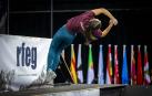 Fotos del Campeonato de España de Parkour en el Navarra Arena.