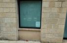 Una de las pintadas aparecidas en la sede de UPN en Puente la Reina