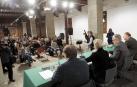 Fernando Sesma, María García Barberena, Enrique Maya y Javier Labairu presidieron la Mesa General de los Sanfermines en la Ciudadela