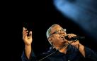 El cantautor cubano Pablo Milanés