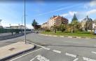 Rotonda de la confluencia de las calles Monte Monjardín y avenida Juan Pablo II